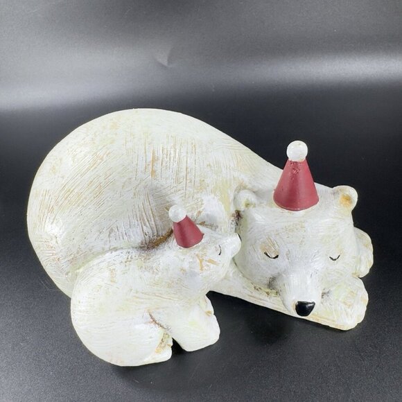 Tim Coffey Polar Bear Holiday Figurine 2007 Demdaco The Nature of Christmas VTG - Picture 10 of 11